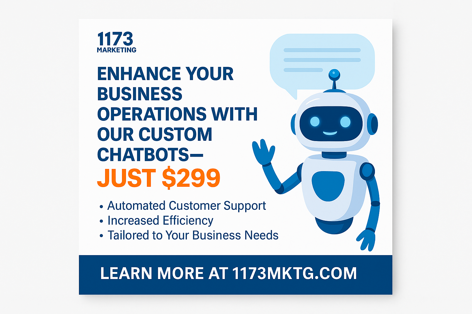 Chatbot Promo Flyer